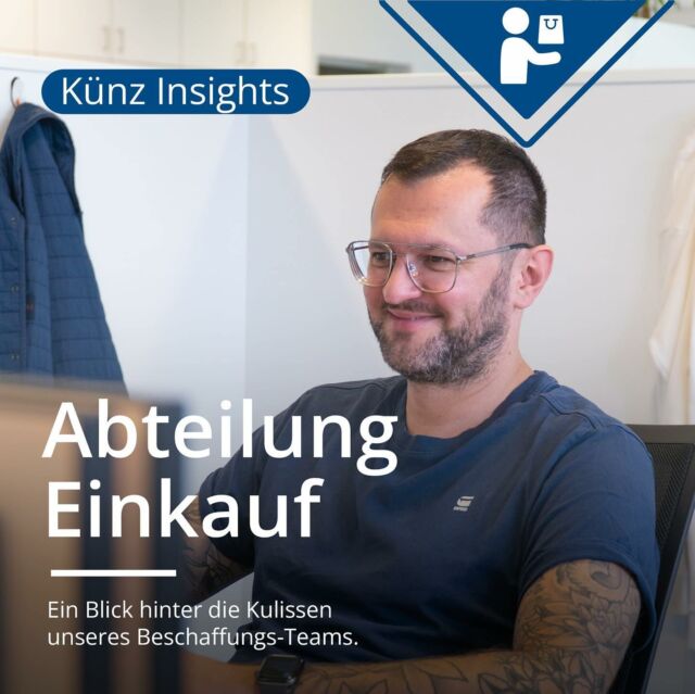 Wichtig für unseren Produktlebenszyklus ist auch die Abteilung Einkauf! 💪🏻Rene stellt sie uns kurz vor 💁🏼♂️#künz #arbeitenbeikünz #künzcranes #projektplc