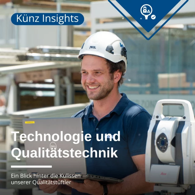 Auch dieses Jahr stellen wir wieder unsere Abteilungen vor. Heute unsere TQT - Technologie und Qualitätstechnik. ⚙️🔎

#künz #arbeitenbeikünz #tqt #qualitätstechnik #projektplc
