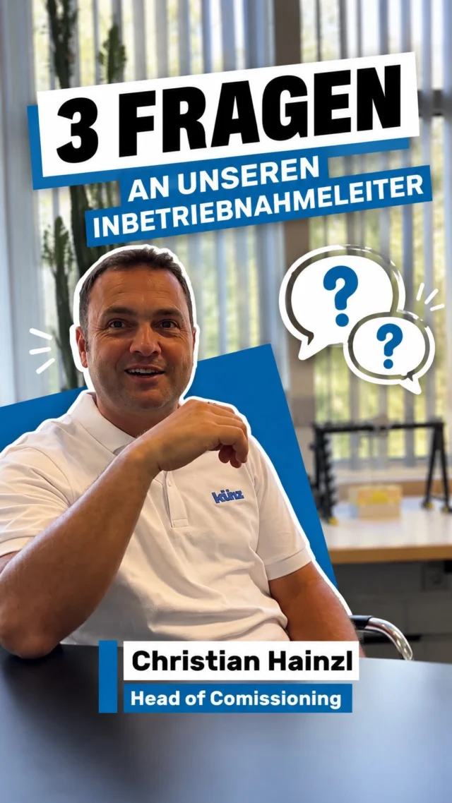 Inbetriebnahme – was bedeutet das eigentlich?

Was braucht es, damit ein Kran nach der Montage tatsächlich seinen Betrieb aufnehmen kann? Und welche Herausforderungen warten dabei auf unser Team? 🤔

Wir haben bei Christian Hainzl, unserem Head of Commissioning, nachgefragt und ihm ein paar Fragen rund um seinen Arbeitsalltag und die Inbetriebnahme unserer Krananlagen gestellt. 🎤

#Künz #Commissioning #Inbetriebnahme #arbeitenbeikünz #künzcranes